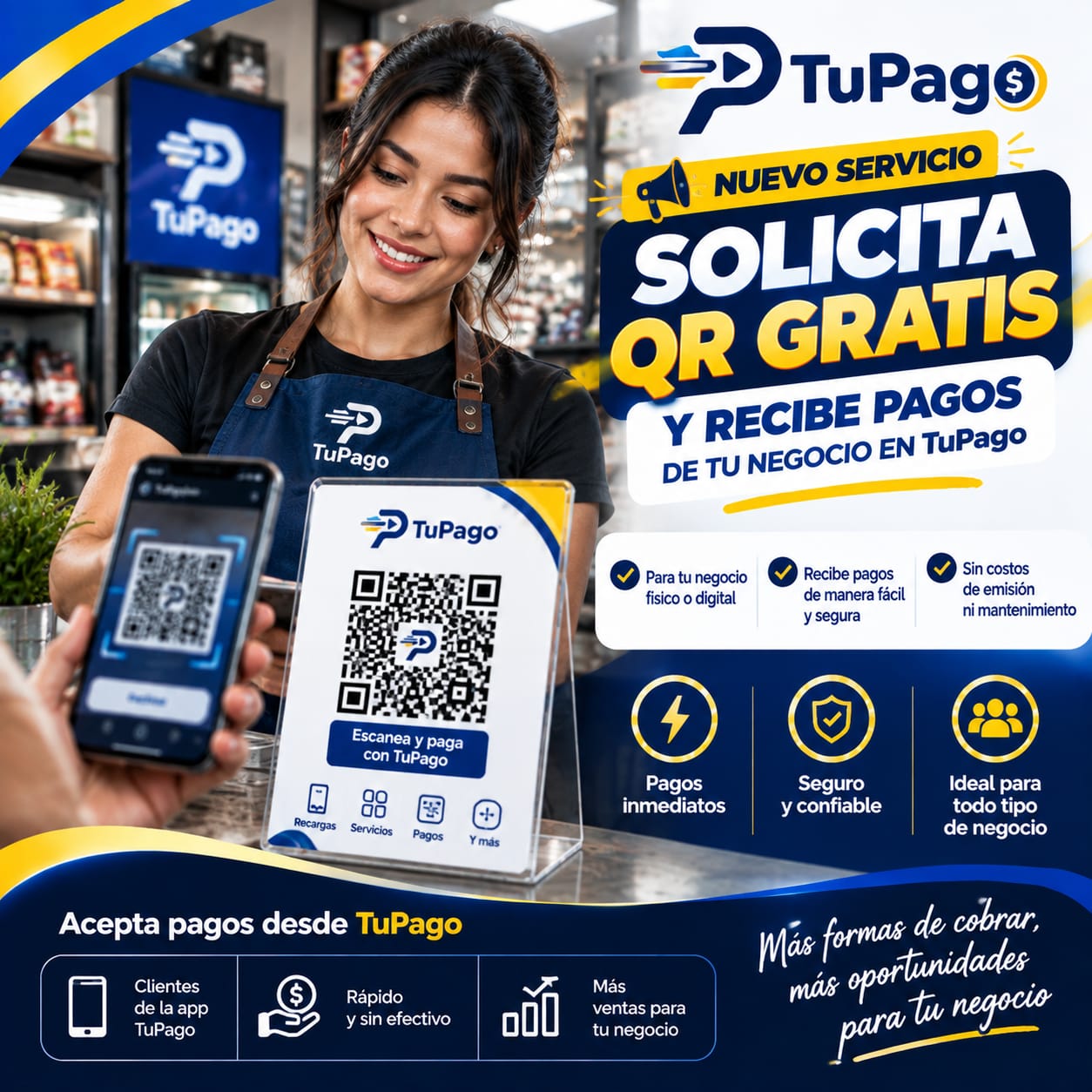 QR Gratis TuPago