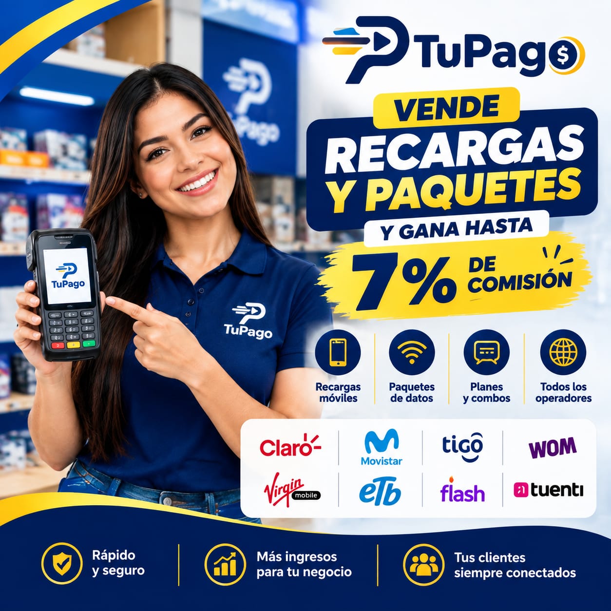 Recargas y Paquetes Móviles
